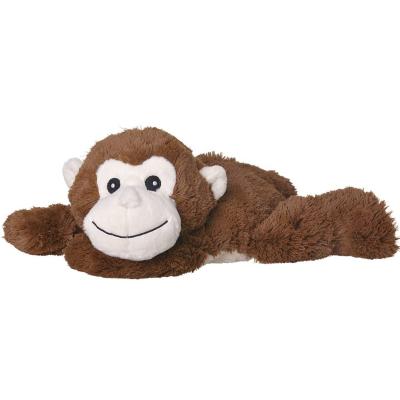 China Microwavable Stuffed Plush Monkey Pillow with Heating Pad Clay Beans for Neck Stomach Back Pain Relief Plush Monkey Hot Toy for sale