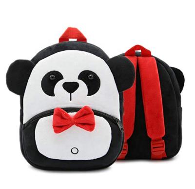 China Cheap Promotional Cute 10 Inch Kids Soft Plush Toy Stuffed Panda Bag Backpack Toddler Plush Animal Shaped Backpack for sale