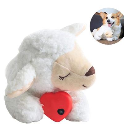 China Heartbeat Stuffed Plush Toy For Cat Anxiety Toy Snuggle Custom Cat Anxiety Behavioral Relief Pet Puppy Training Aid Plush Toy For Dog for sale