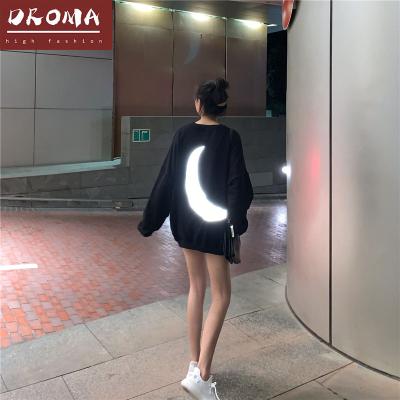 China Droma Cotton Sweatshirt QUICK DRY Custom Women Fashion Short Sleeve Oversized Sweatshirt Hoodies For Women for sale