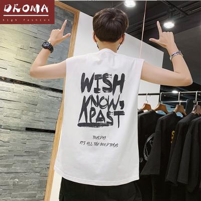 China Droma QUICK DRY 2021 Summer New Arrival Loose Printed Short T-shirt Fashion Sleeves For Men for sale