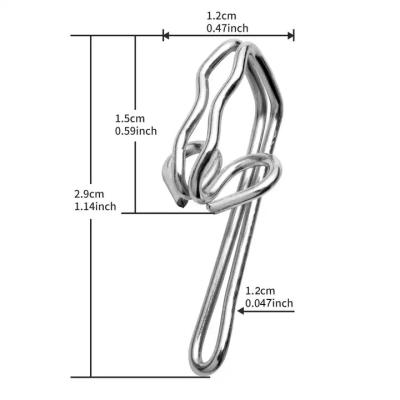 China Modern manufacturer curtain hook butterfly metal iron curtain hooks curtain hooks for wall adhesive for sale