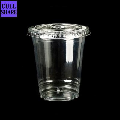 China Customized Clear Good Quality Food Grade Cheap Hot Selling Cullshare 16oz Logo Disposable Plastic Jelly Cups for sale