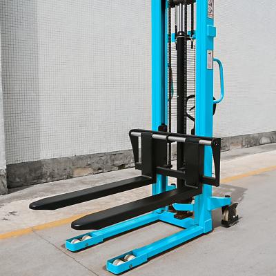 China Vertikaler Handstacker Paletten Jack, Manueller Hydraulischer Palettenstacker 3000kg zu verkaufen