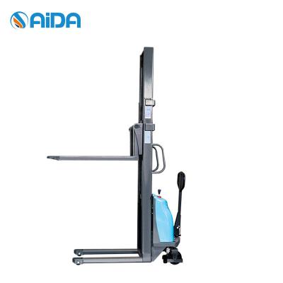 China Customizable Semi Electric Pallet Stacker for sale