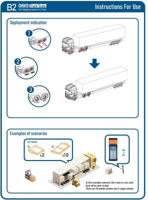 China Smart Mobile Truck Scale Gabelstapler Scale System automatische LCD-Anzeige zu verkaufen