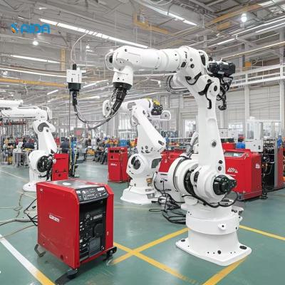 China 1.65 M Robot de soldadura de alcance controlado por control punto a punto con necesidades de velocidad máxima de 360 en venta