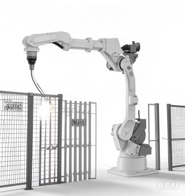 China 1.65 M Reach 6 Axis Robot Lasmachine Voor Precieze En Consistente Lasprestaties Te koop