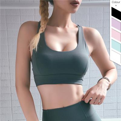 China New Arrival Breathable Women Support Adjustable Sports Bra Fitness Yoga Bra Gym Bra for sale