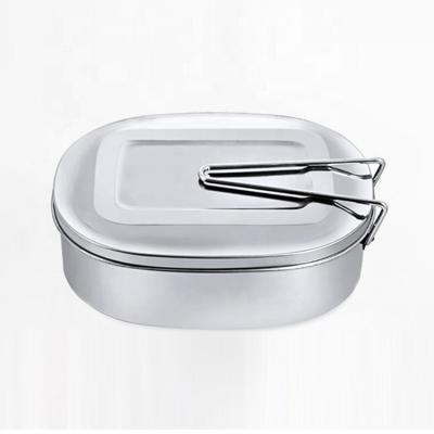 China CLASSIC wholesale promotion custom logo food grade stainless steel bento box food container lunch box for sale