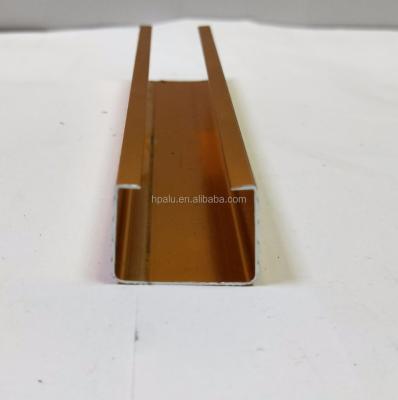 China door & 6063 Window Anodized Aluminum Profile Extrusion For Cover Te koop