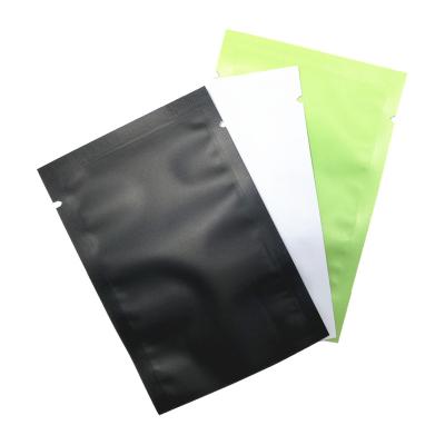 China Matte Glossy Flat Open Top Aluminum Foil Vacuum Reseal Bag Heat Seal Bag Food Coffee Tea Coffee Mylar Foil Packaging Bag for sale