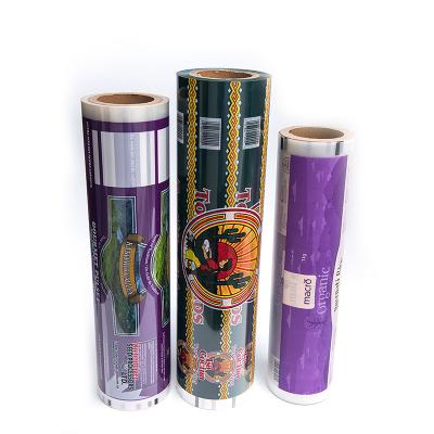 China Moisture Proof Printed Al Pe Packaging Plastic PET Film Roll Film Professional Manufacturer for sale