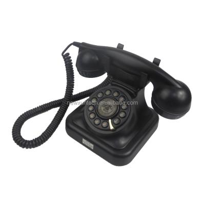 China Home Land Line Telephone Fancy Tied Hotel Decorative Reproduction Antique Telephone for sale