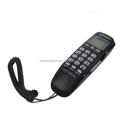 China Caller ID Phone FSK DTMF Caller ID Phone Attached Phone Desk Landline Mode Extension Phone for sale