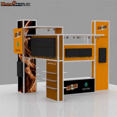 China Fashion Custom Trade Show Booth Aluminum Extrusion Lockable Standard for sale