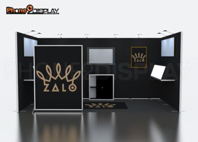 China 20×10 Ft Modular Trade Show Booth , Custom Exhibition Stand Design For Advertising for sale