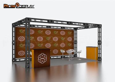 China Easy Assemble Spigot Truss Trade Show Booth / Outdoor 10x10 Truss Booth for sale