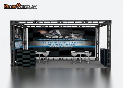 China Modular 10x20 Truss Trade Show Booth Custom Design Easy Transport / Set Up for sale