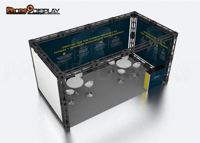 중국 알루미늄 트러스 무역 박람회 부스는 전시회를 위한 10x10FT 10X20FT 크기를 표시합니다 판매용