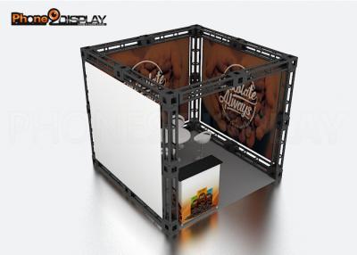 China 10x10 Truss Trade Show Booth / Easy Set Up Portable Exhibition Booth for sale