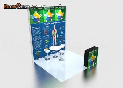 China 3*3M modularer Messen-Stand-kundenspezifische tragbare leichte Ereignis-Ausstellungsstände zu verkaufen