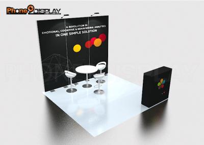 China Portable Exhibition Booth Design 3x3m , Modular Reusable Exhibition Stands for sale