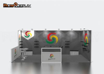 China Colorful Portable Trade Show Exhibit Booths 10x20 Fireproof For Event / Expo for sale