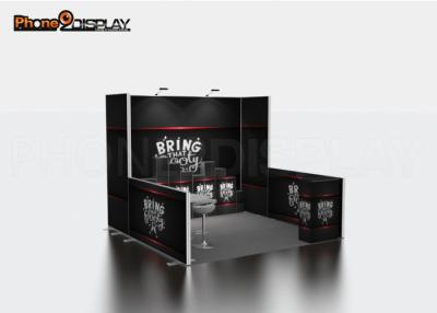 China Advertising Trade Show Booth Set Up Display Stand Design For Exhibition for sale