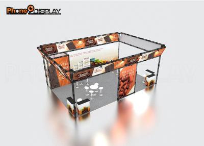 China Lightweight Exhibition Truss Display Booth , Aluminum Outdoor Trade Show Booth for sale