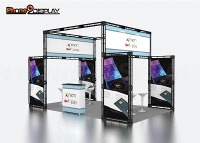 China Heavy Duty Truss Trade Show Booth / Outdoor Event Booth For Exhibition Display for sale