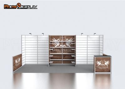 China 20*10FT Slatwall Trade Show Booths Easy Transport For Exhibition System for sale