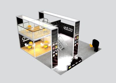 China Portable Aluminum Trade Show Booth , Double Decker Stand For Trade Show Display for sale