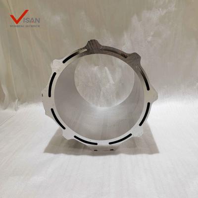 China Hot Sale 6063 Motor Material Aluminum Profile For Motor Casing for sale