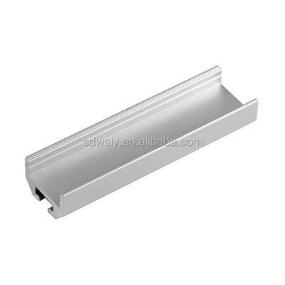 China Glass wall all kinds of surface treatment aluminum led profile, aluminum led channel for sale