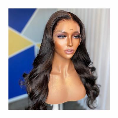 China Body Wave Body Wave Lace Front Human Hair Wig For Colored Women Pre Plucked With Baby Hair Brazilian Remy 13x4 Hd Lace Frontal Wigs for sale