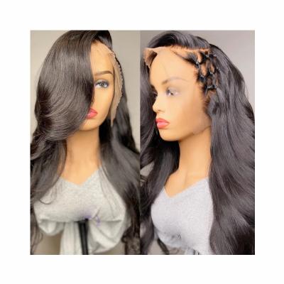 China Beesoul Body Wave 13x4 Lace Front Human Hair Wigs With Brazilian PrePlucked Baby Hair Hairpiece for sale