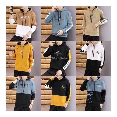 China Anti-wrinkle Printed pattern pullover plush sweater US size polyester plain sublimation men's Sweatshirt Hoodie for sale