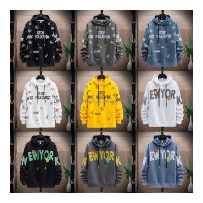 China Anti-wrinkle Oversized Hoodie Hip Hop Men's Cotton Hoodie Heavy Weight Plush Pullover High Quality Men's Pullover Hoodie for sale