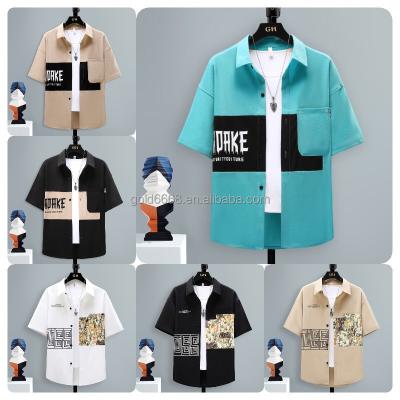 China Anti-wrinkle New men's shirt Pure cotton short sleeved formal office shirt High quality men's summer clothing link for sale