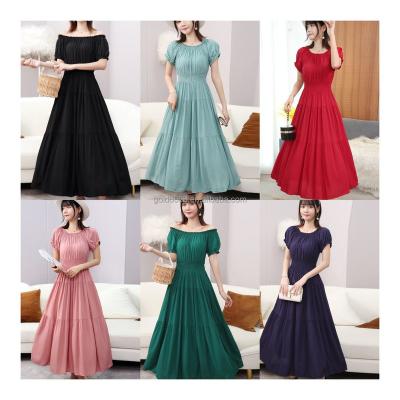 China New high quality women's dress dress factory elegant 2024 anti-static women's dress even long for sale