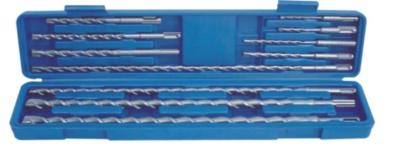 China 11-piece SDS-plus hammer drill set in Plastic box, single or cross tip for sale