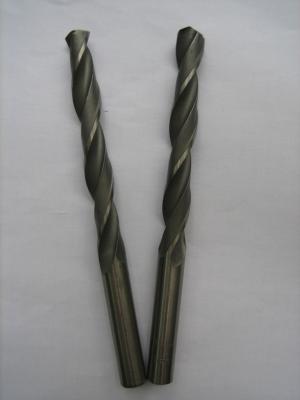 China HSS STRAIGHT SHANK TWIST DRILL-SAND BLAST ROLL FORGED for sale