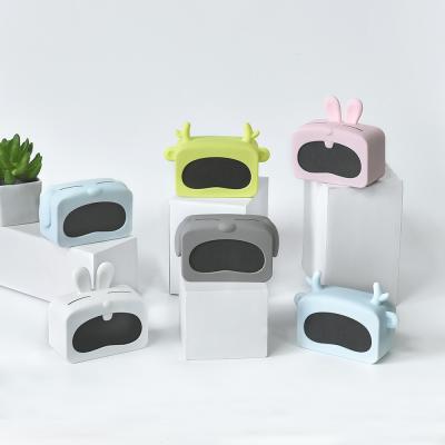 China Lovely Mini Alarm Clock Contemporary Various Shape Promotional Animal Options For Kids for sale