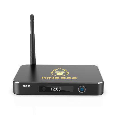 China Original Android 10.0 amlogic support box 4K*2K s922x TV SATA HDD dual band WiFi set top box 8K 2.5