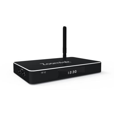 China Support IPTV Service Factory Amlogic S905X Quad Core 4K 2GB 16GB Android 9.0 4k Set Top Smart TV Box for sale