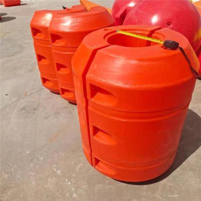 China Floatador de manguera de dragado de HDPE, floatadores de tuberías de dragado resistentes a los rayos UV en venta