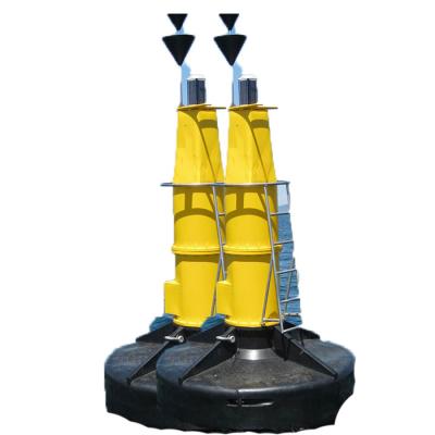 China Navigation Buoy Plastic Marine Floating Navigation Buoy Marker Buoy for sale