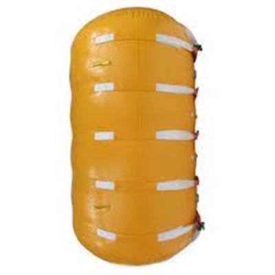 China 1.5-4.5Tons Per Meter Marine Salvage Airbags Vessel Lift Airbag With Buoyancy for sale