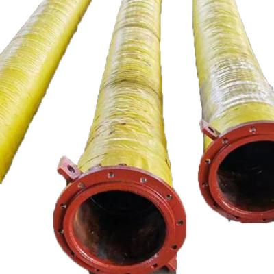 China Iso Standard Synthetic Rubber Dredge Suction Hose For Efficiency Working at sea for sale